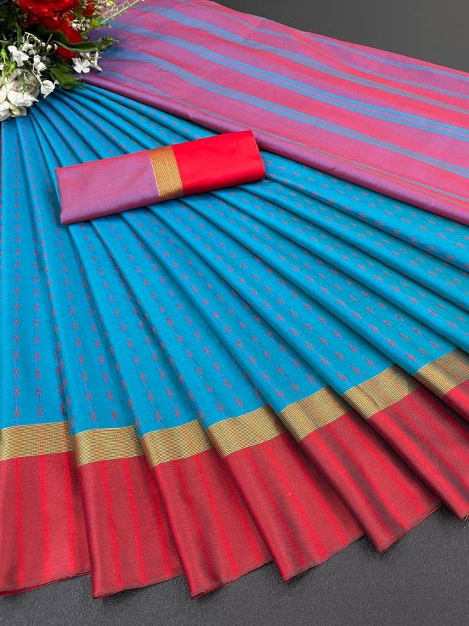Maahi 55 New Ethnic Wear Silk Blend Printed Designer Saree Collection